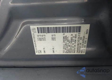 2021 Nissan Maxima Sv Xtronic Cvt z USA, uszkodzony, nr VIN 1N4AA6CV2MC503633